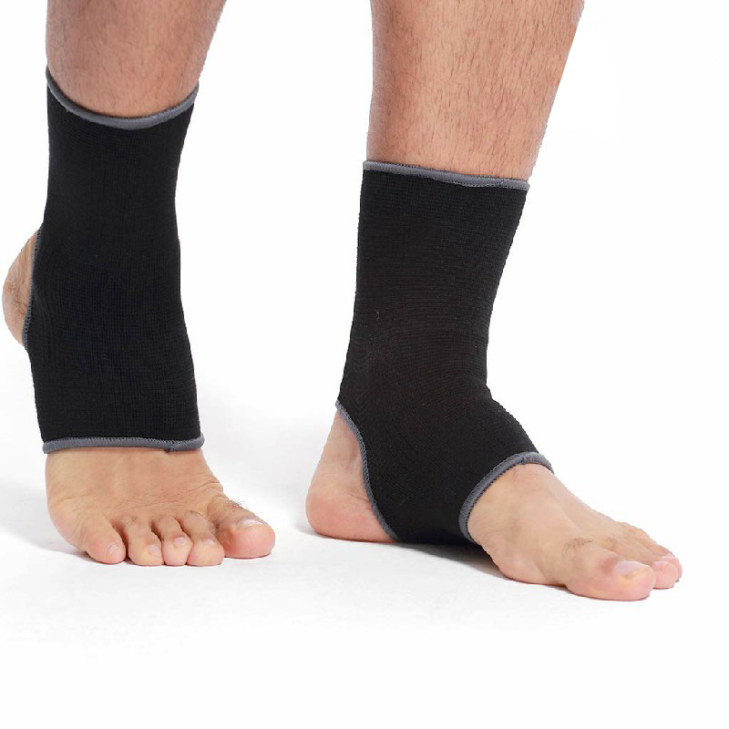 Neoprene Black Active Aircast Foot dan Ankle Brace