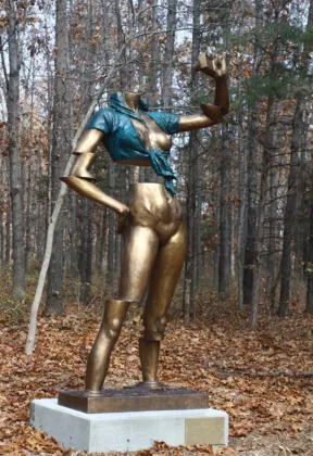 outdoor garden decoration bronze gay sex sculpture statue art artist