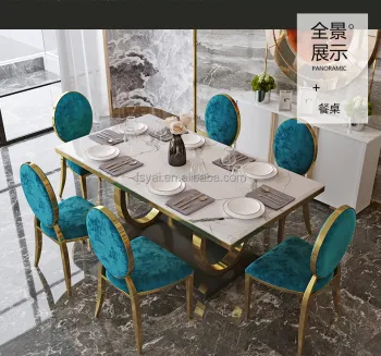 Modern White Dining Table Set for Wedding and Transformable Furniture