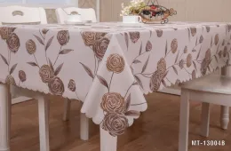 Wholesale customized Printed plastic tablecloth