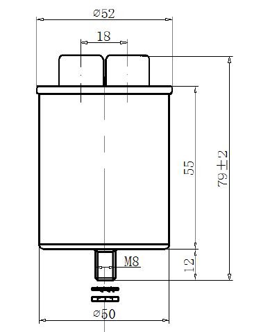 High Voltage Damping Capacitors