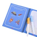 Vattendragningsbok med magisk penna för barn