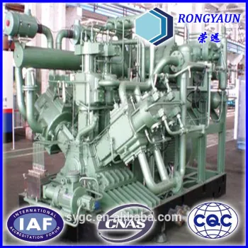 Reciprocating air compressor W type