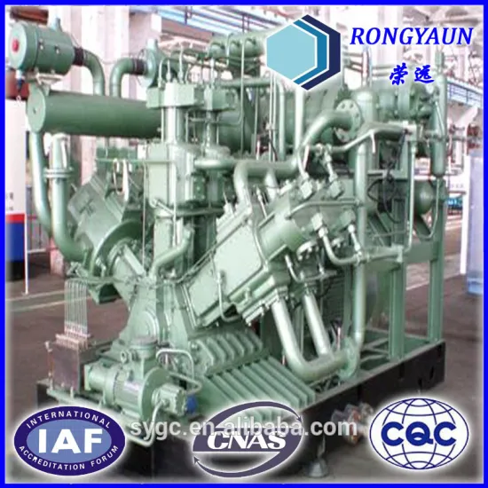 Reciprocating air compressor W type