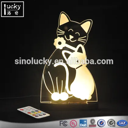 Soft lighting adorable baby night light