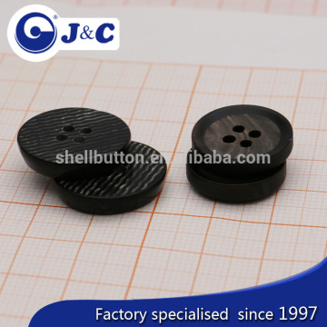 Customize shape can colour real ox horn buttons,natural horn buttons for coat