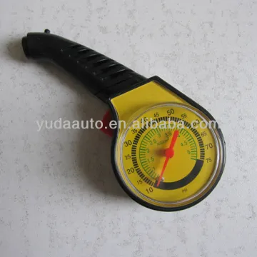 YD-1002 Dial pressure gauge with yellow dial face