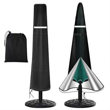 Wholesale Nice Price Custom Oxford Fabric Waterproof Umbrella Cover with Zipper