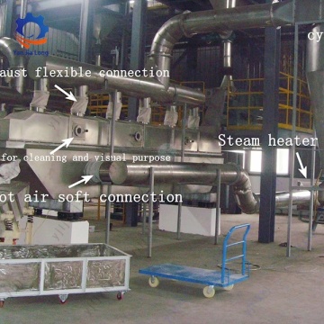 Vibrating Fluid Bed Dryer untuk Sayur
