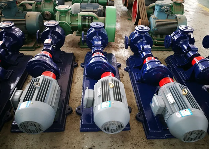 সীলবিহীন অনুভূমিক কেন্দ্রমুখী পাম্প শিল্প তরল