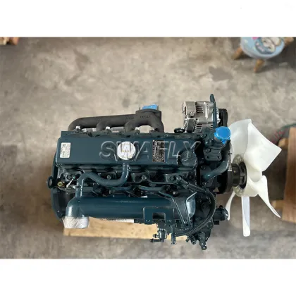 Kubota V2403 Motor Excavator Diesel Engine Assembly 2600RPM 36KW