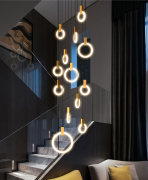 Modern Simple Atmosphere Living Room Chandelier for Creative Restaurant