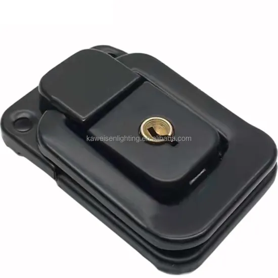 China Supplier: Durable Black Toggle Case Catch Latch, Ideal for Chests, Suitcases, and Padlocks - Complete with Keys, Bag, Box, Steel Buckles, Clips, and Clasps