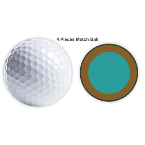 Төрт катмардагы Surlyn Golf Tournament Balls