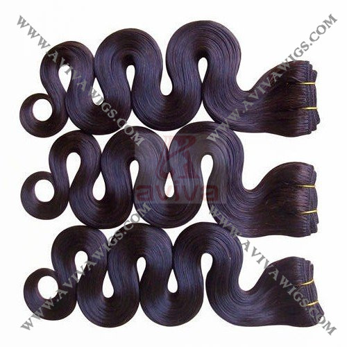 Natural Color Virgin Remy Human Hair Weft