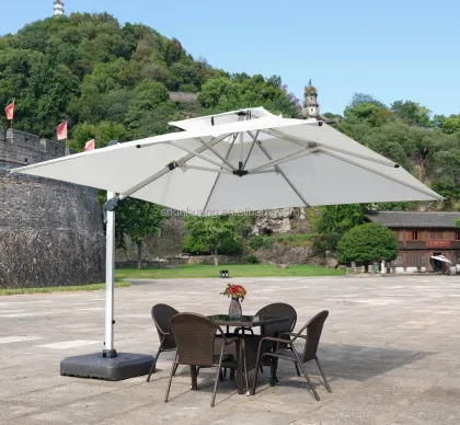 Hot Sale Promotional Outdoor Colorful Furniture Umbrellas