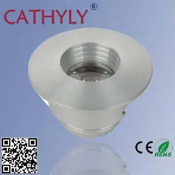 Cathyly_1w/3w_Aluminum  LED Mini Recessed Down Light ,Fixed