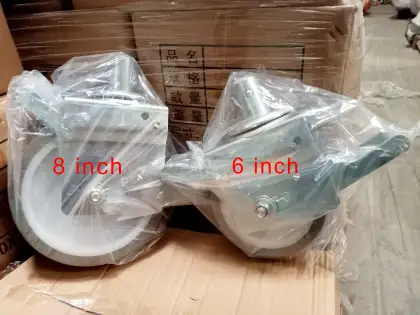 Aerial Work Platform Scaffolding Caster - Double Brake Universal Wheel