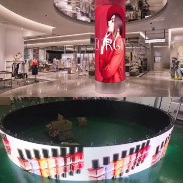 Customized 3840Hz Indoor P2.5 Curved Round LED Display Screen