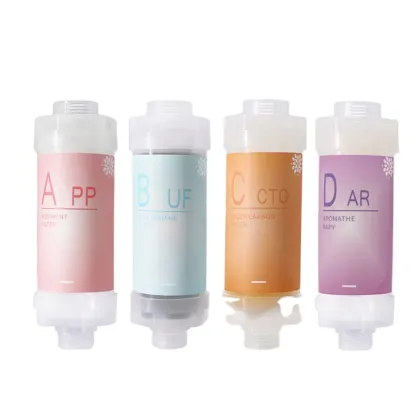 Healthy Vitamin C Shower Head Filter with Multiple Fragrances