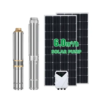48V/72V/110V Solar Pump System: 4DPC 4'' DC Brushless Pump with Plastic Impeller, 6m³/h Flow Rate, 600w~1500w Power Range and 84m Maximum Head