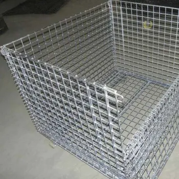 High Tensile Strength Wire Mesh Pallet Cage