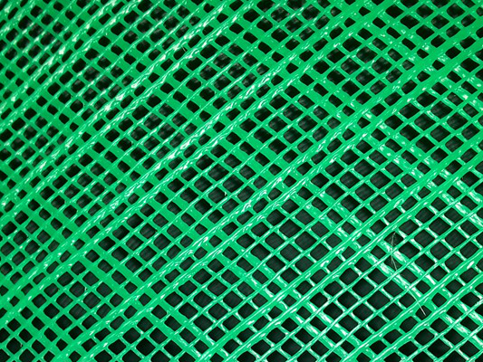 Rede plana de plástico para janela de tela