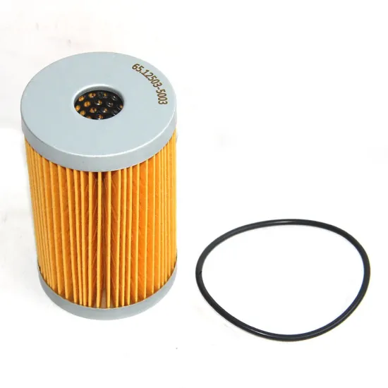 Daewoo Construction Machinery Parts: Fuel Filter Model 65125035003