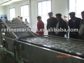 Mushroom cleaning machine/bubble washing machine/fruit washing machine