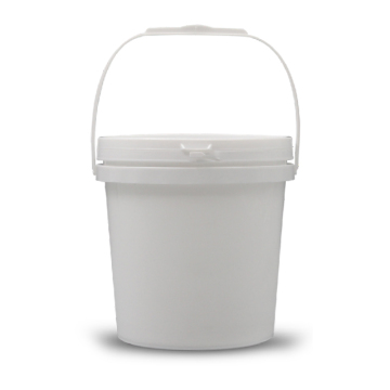 2LC White Easy Pull Food Grade Plastic Buckets and Jars