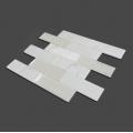 White jade elegant simple hot melt tiles