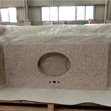 Natural Cheap Rust Yellow Granite Countertops Island For Kitchen Work Tops