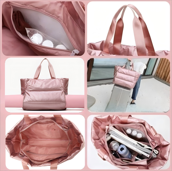 Popular women's yoga mat fitness waterproof tote bag