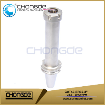 CAT40-ER32-8 &quot;حامل أداة آلة Collet Chuck CNC