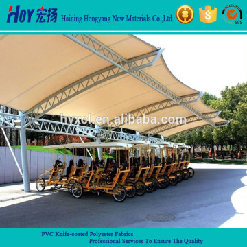 Waterproof Acrylic Toldo Fabric, PVC Coated Tarpaulin For Toldo