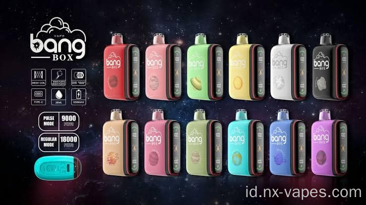 Bang Rechargeable 18000 Puffs Disposable Vape Pen