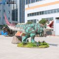 Model dinosaurus robot untuk outdoor-carnotaurus