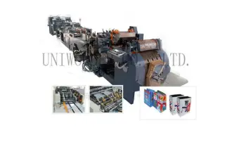 340 Sheet Feeding Paper Handbag Making Machine