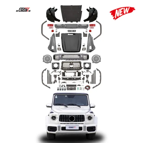 GBT 2024 Mercedes G Class W463 to W464 Conversion Kit for 2008-2017 Bumper and Light Parts
