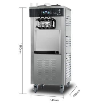 Factory Price Commercial Soft Ice Cream Maker Machine for Sale