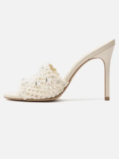 Bohemian style high heels