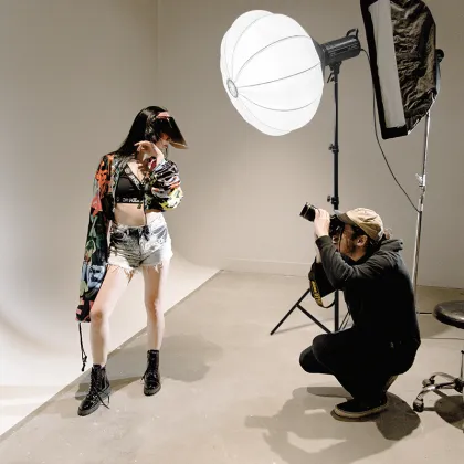 LIEQI 150W COB Light Source Studio Lighting for Photography