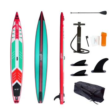 High Speed 14ft Customized Inflatable SUP Racing Board for Professional Racers