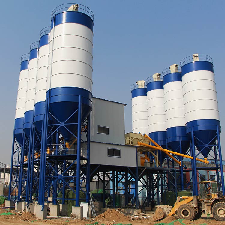 HZS90 90m3/h hzs series ready mix concrete plant