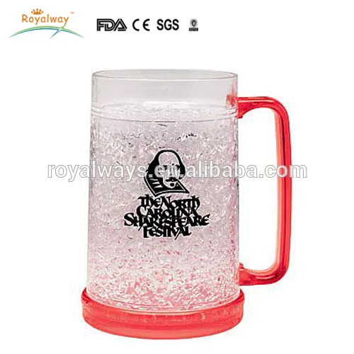 BPA free cool frozen beer mugs