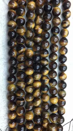 Wholesale Alibaba Round Natural Jewelry 8mm Polished Obsidian Gemstone Beads