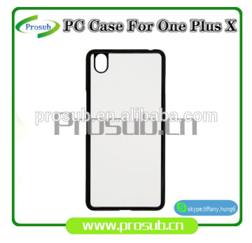 sublimation heat transfer plastic blank diy cell phone case cover skin for SFP-one plus X