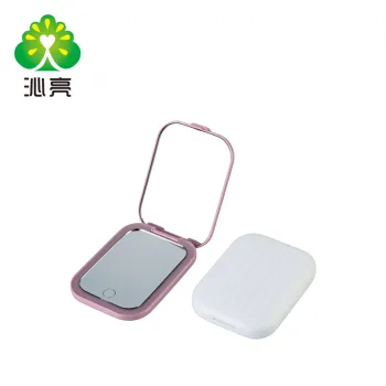 Compact LED Lighted Makeup Mirror