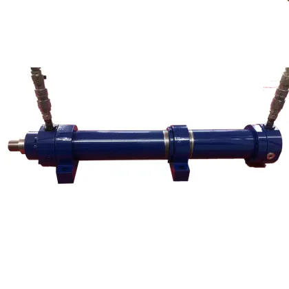 Horizontal clamping hydraulic cylinder