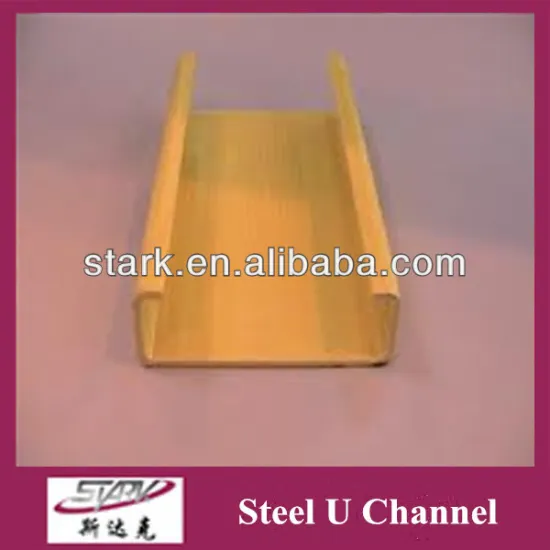 prime quality hot rolled structure steel u channel sizes